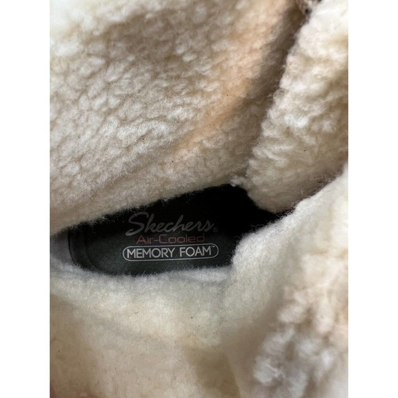 Skechers Air Cooled Memory Foam Lace Up Suede Leather Boots Green Size 10 New - Picture 5 of 11